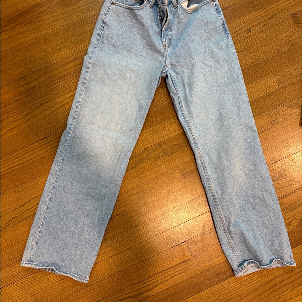 Abercrombie & Fitch Light Blue High Rise Jeans